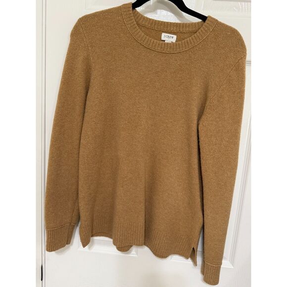 J.Crew Factory Brown Sweater Sz Medium Gently Loved - Picture 3 of 8